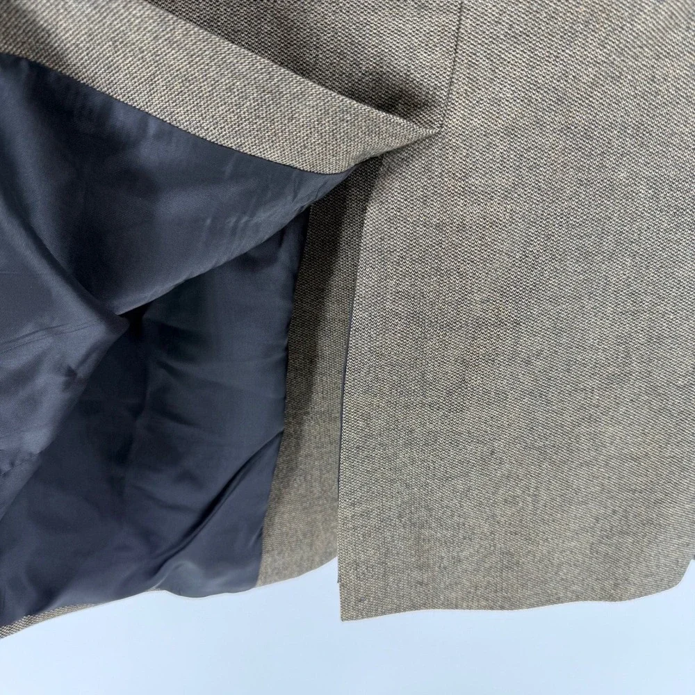 Jos A Bank Blazer Mens 41R Brown Wool Signature Collection 2-Button Sport Coat